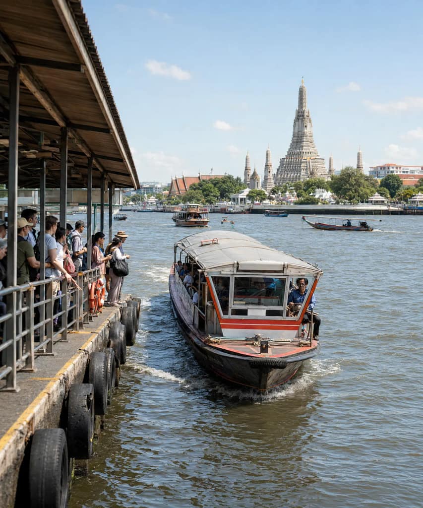 1st Time Visiting Bangkok Old City: Everything You Need to Know 9 Chao Phraya River boat to Bangkok Old City