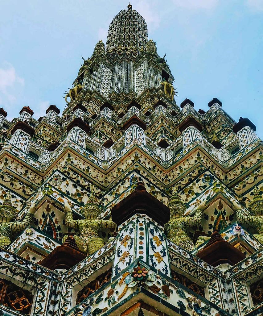 1st Time Visiting Bangkok Old City: Everything You Need to Know 16 Colourful chedis in Wat Pho Bangkok