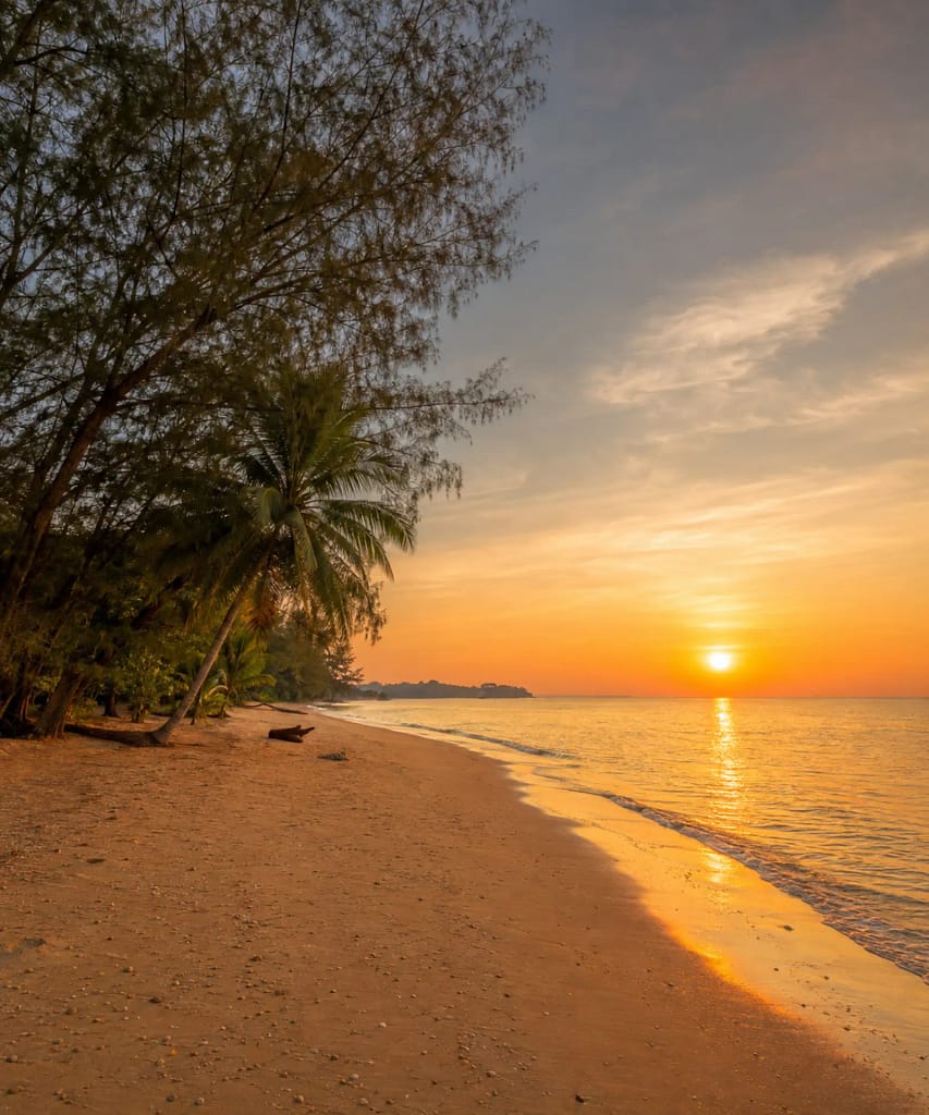 Hotel and Beach Bungalow at Lanta Resort Review 5 Tropical Beach at a Koh Lanta Beach Resort