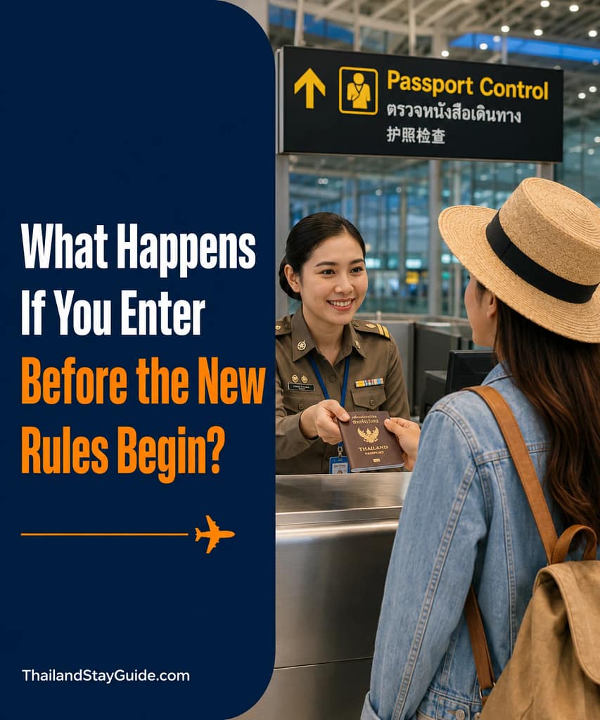 Thailand Visa Rules Are Changing: What You Need to Know as of August 2026 4 what-happens-if-you-enter-before-the-new-rules-begin
