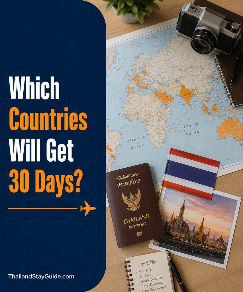 Thailand Visa Rules Are Changing: What You Need to Know as of August 2026 5 which-countries-will-get-30-days