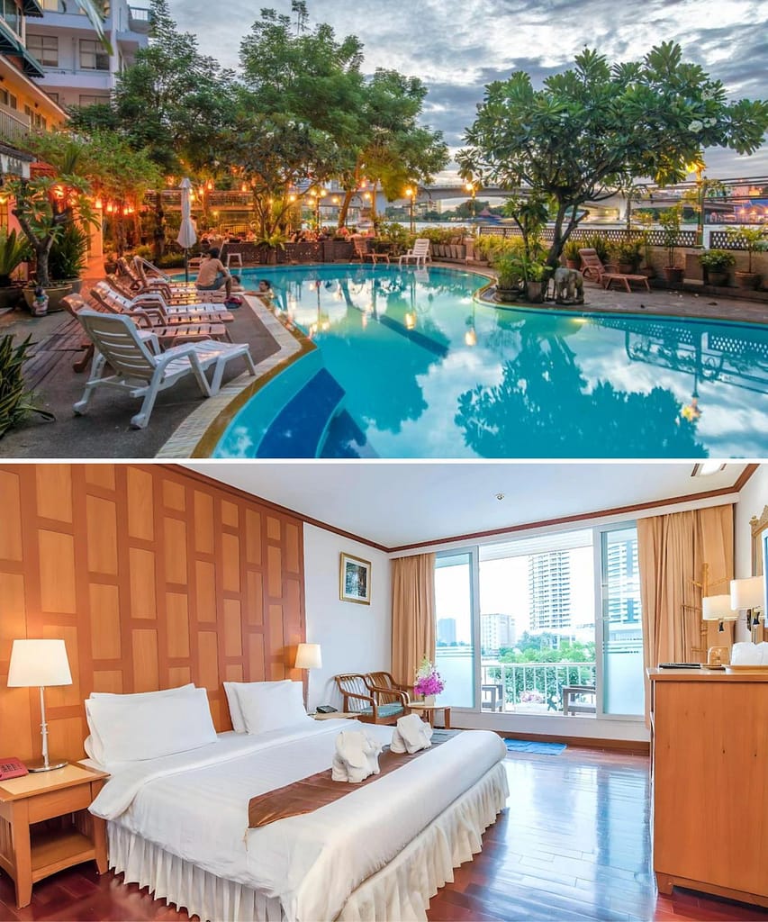 Best Affordable Riverside Hotels in Bangkok 6 New Siam Riverside – best low-cost riverfront choice