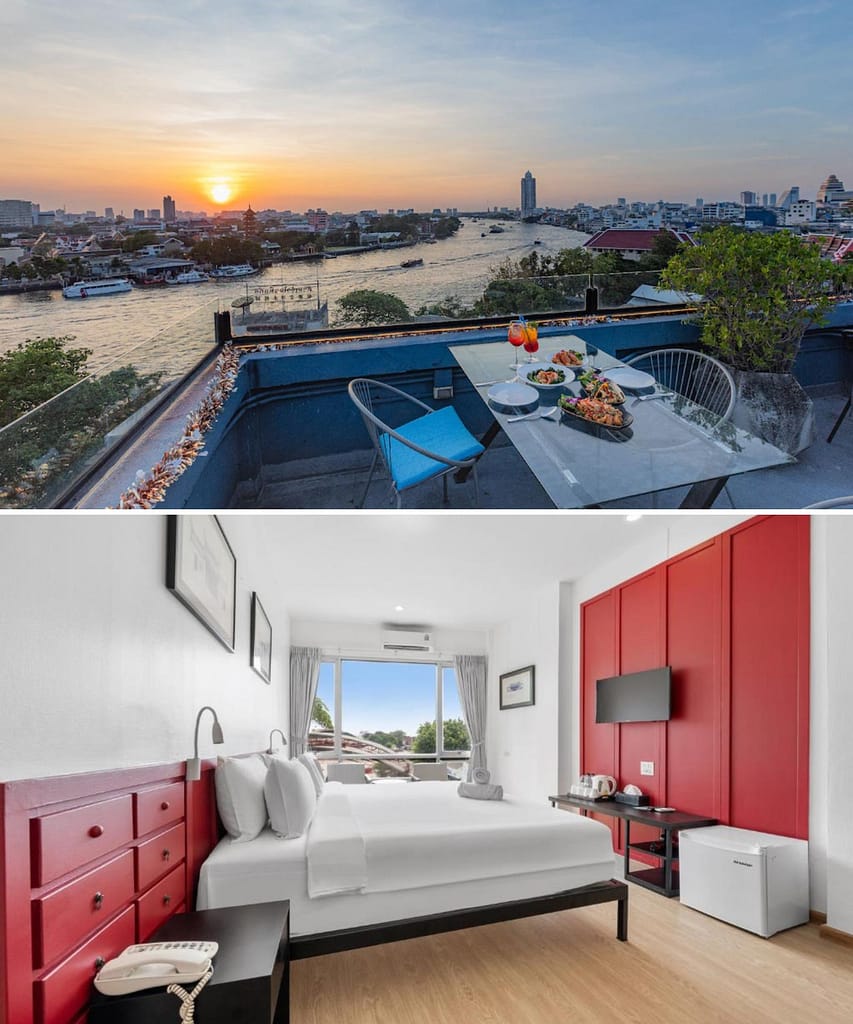 Best Affordable Riverside Hotels in Bangkok 7 River View Residence – best cheap stay for Chinatown atmosphere
