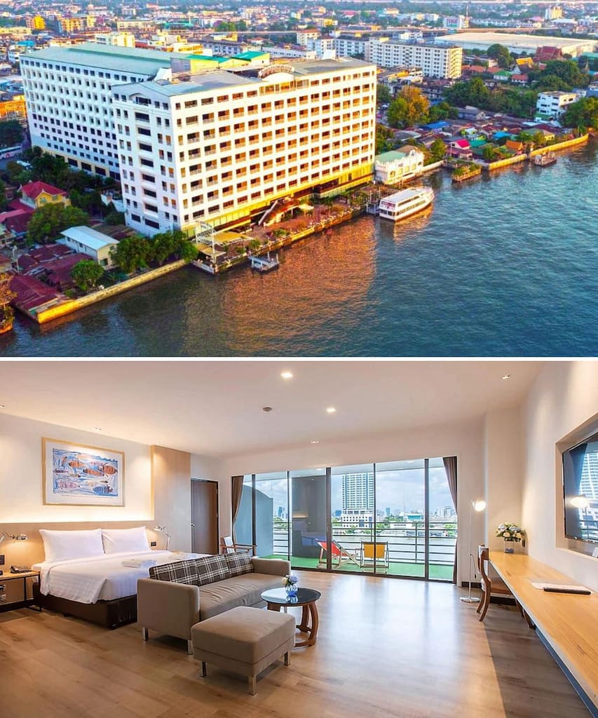 Best Affordable Riverside Hotels in Bangkok 13 The Royal River Hotel – best for larger traditional rooms