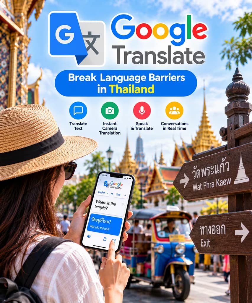 Thailand Travel Apps: 12 The Best Apps For Your Trip 8 Google Translate