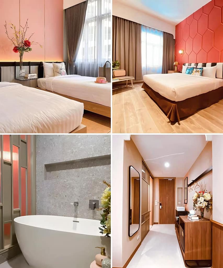 Miami Hotel Bangkok Review, Near Soi Cowboy? 7 Guest room and bathroom