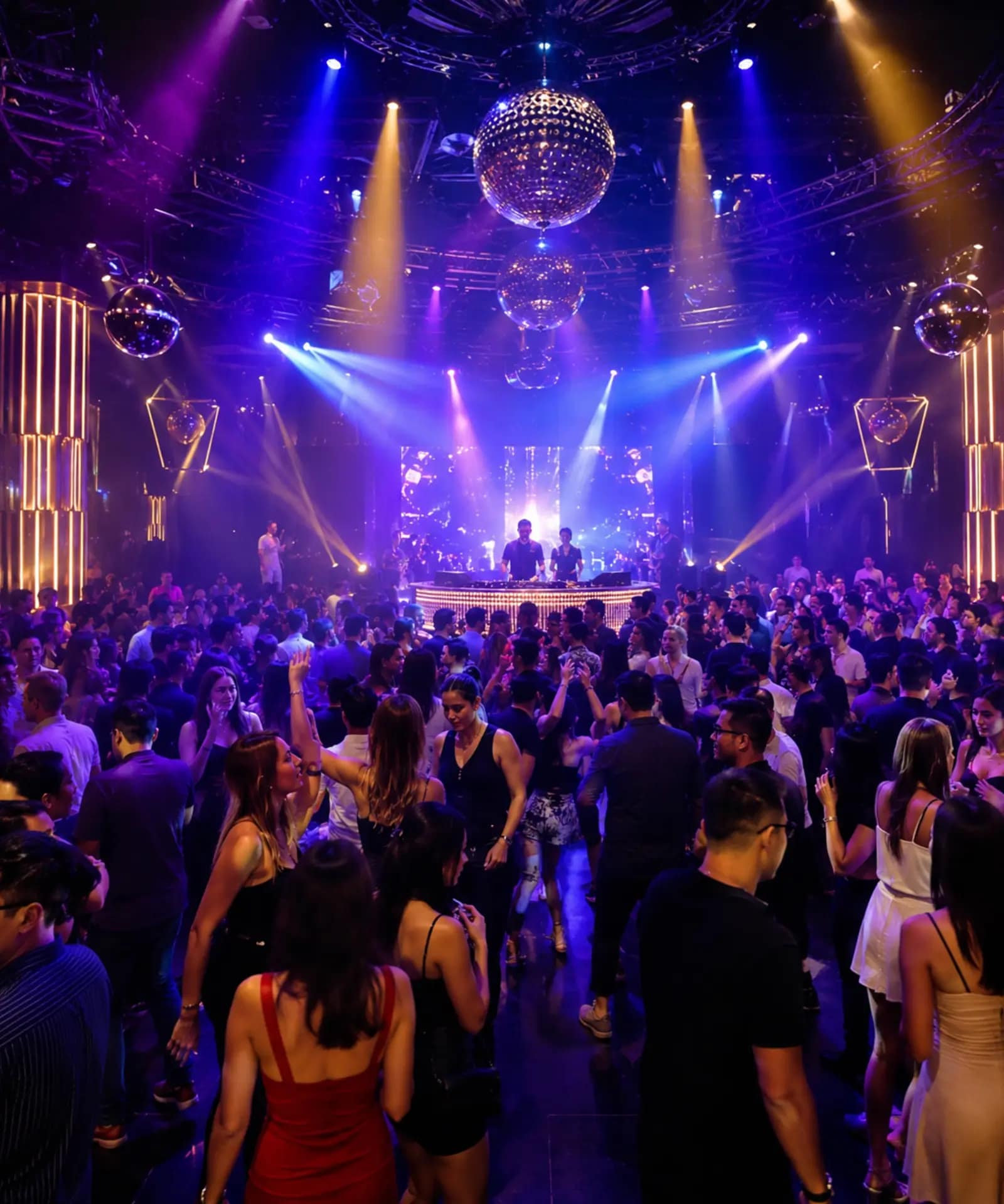 The 3 Ways to Experience Walking Street Pattaya 5 Nightclub dance floor representing Walking Street Pattaya nightlife
