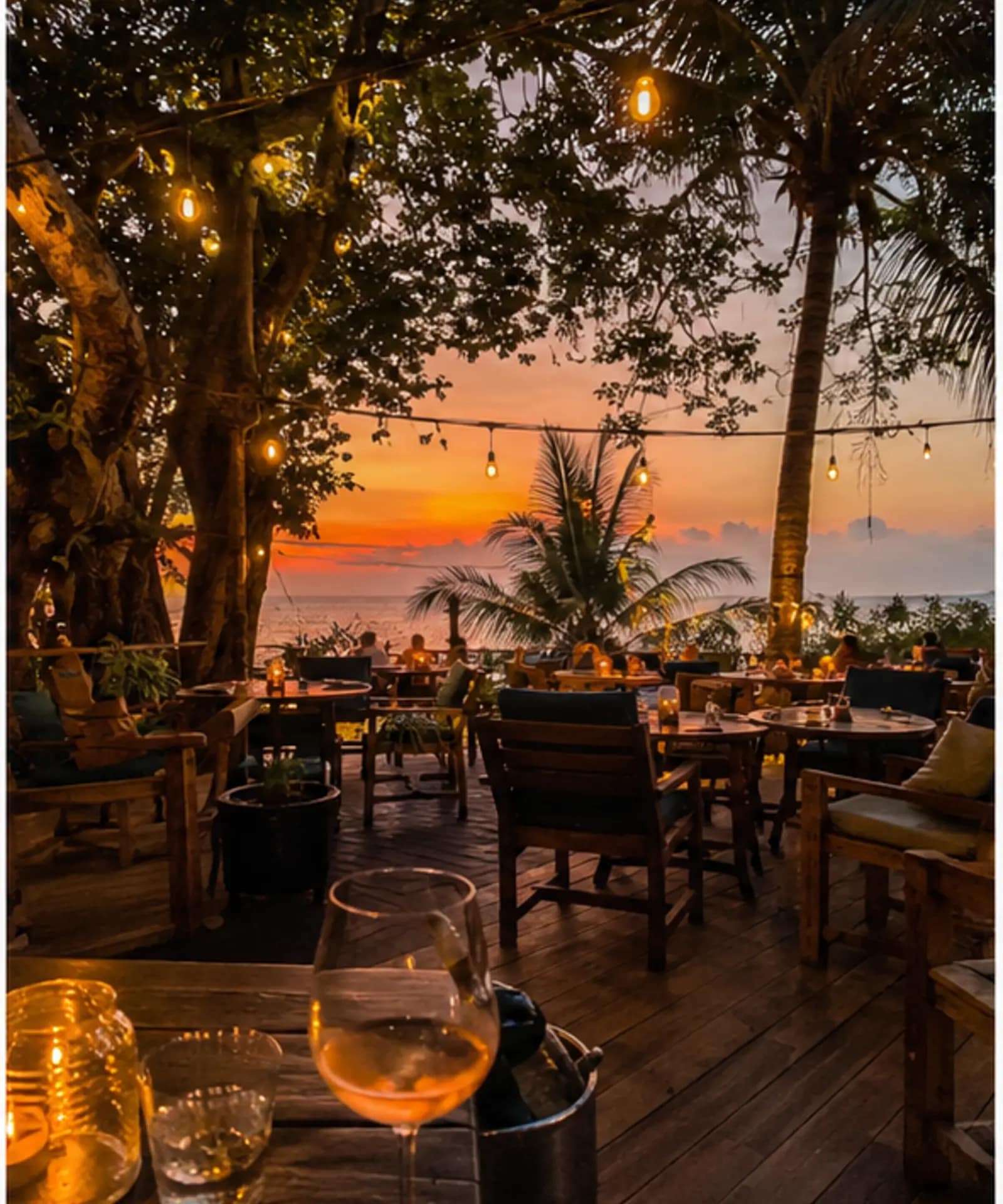 10 Best Restaurants in Koh Phangan for First-Time Visitors 41 Sunset terrace dining at La Terrazza Koh Phangan