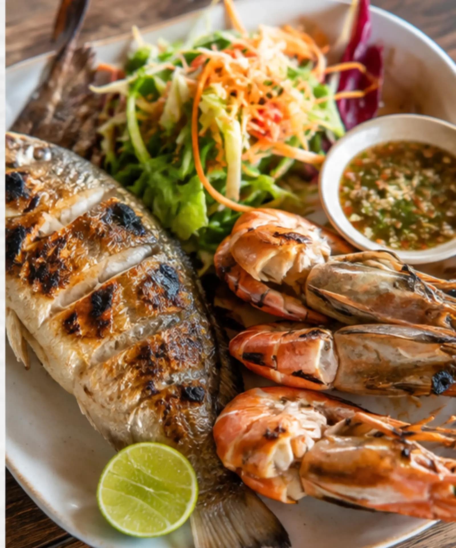 10 Best Restaurants in Koh Phangan for First-Time Visitors 47 Grilled fish and prawns at Crystal Day Koh Phangan